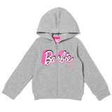 Barbie Big Girls Zip Up Fleece Hoodie T-shirt Gráfica E