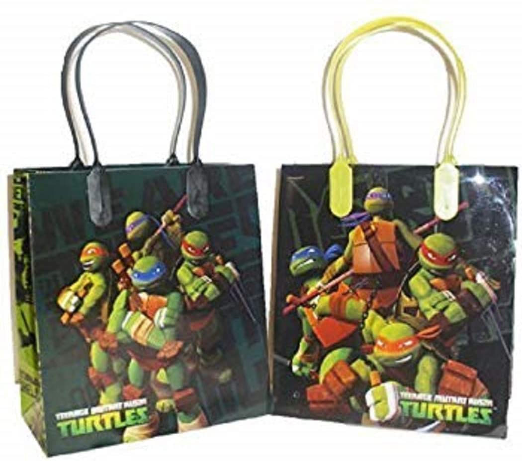 Festa Das Tartarugas Ninja Favorece Goodie Pequenas Sacolas De Presente 12