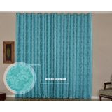 Cortina Sala Ou Quarto Jacquard 4m X 2,60m Semi Blackout