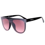 Óculos De Sol Feminino Bellclover Preto Com Lente Degrade