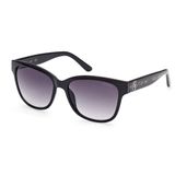 Óculos De Sol Guess Gu7823 01b Preto Brilho Acetato Feminino