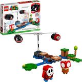 LEGO Super Mario Boomer Bill Barrage Expansão Set 71366 Kit de construção Brinquedo para crianças para adicionar às suas aventuras de Super Mario com