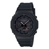 Relógio Casio G-shock Masculino Anadigi Preto Ga-2100-1a1dr