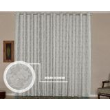 Cortina Sala Ou Quarto Jacquard 2m X 1,80m Semi Blackout