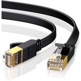 Cabo Ugreen Cat 7 Ethernet Cat7 Alta Velocidade Flat Gigabit Rj45 Cabo Lan 10gbps Cabo De Rede De Internet Blindado Compatível Com Jogos Ps5 Ps4 Ps4