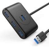 Ugreen 4 Porta Usb Hub 3.0 Data Hub Com Cabo De Extensão Portátil De 3 Pés Compatível Com Alta Velocidade Compatível Para Macbook Air Mac Mini Imac P