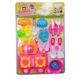 Kit Cozinha Brinquedo Com 19 Itens Criança Diversão