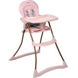 Cadeirão De Papa Burigotto Bon Appetit+ Mon Amour Rosa
