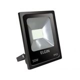 Refletor Power Led 50w Preto Sem Sensor Bivolt - Elgin