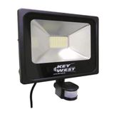 Refletor Superled Luz Branca Com Sensor 50w Dni 6036