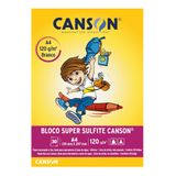 Bloco Super Sulfite 30 Fl A4  210x297mm 120g  - Canson