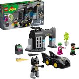 LEGO DUPLO Batman Batcave 10919 Action Figure Toy for Toddlers com Batman, Robin, O Coringa e O Batmóvel Grande presente para crianças super-heróis