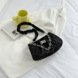 Casual Pleated Messenger Bag, Fashionable Axm Women&#39;s