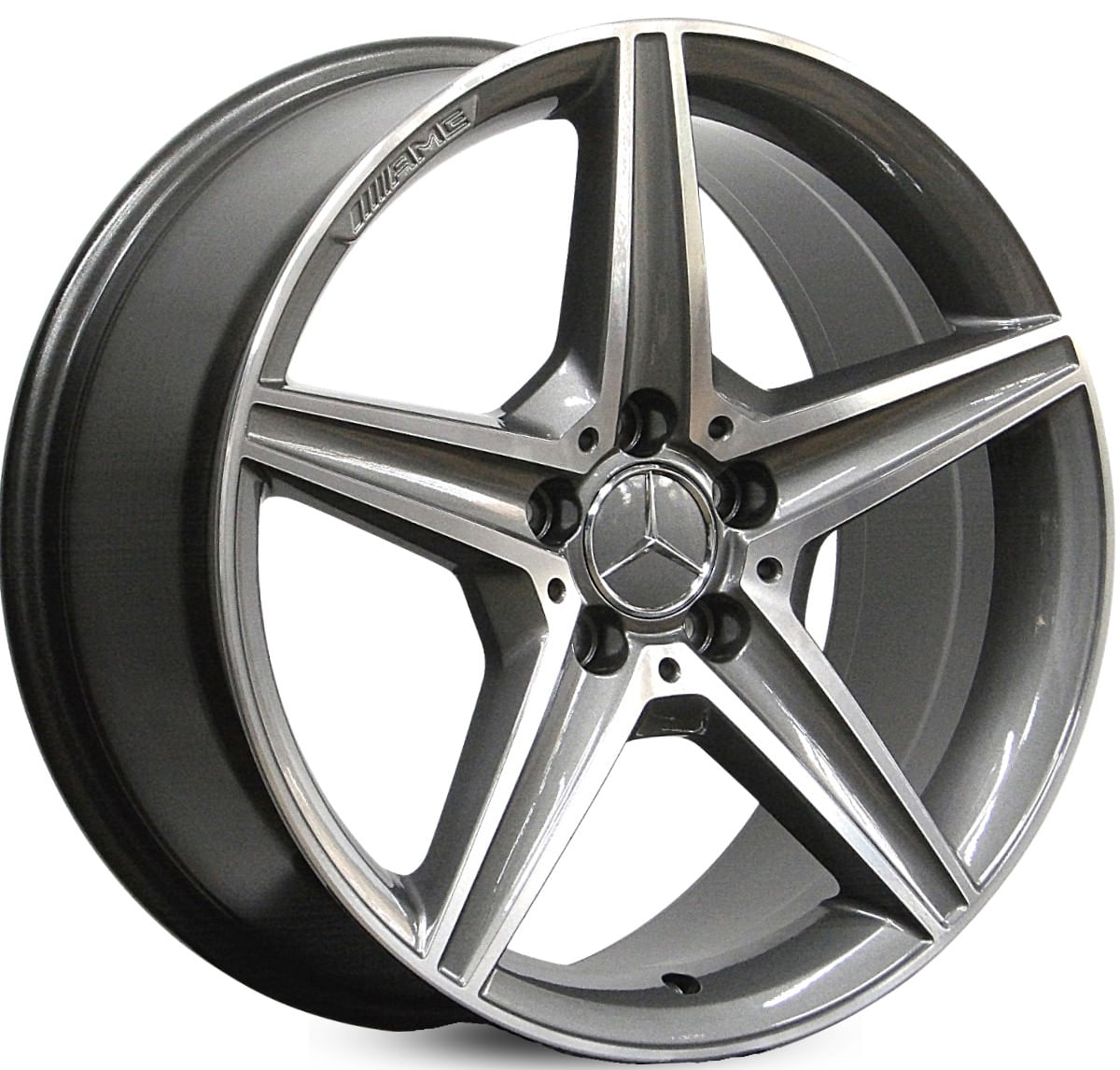 4 Rodas Raw Modelo Mercedes Benz C250 Amg / Aro 17x8 / (5x112) Et45