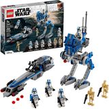 LEGO Star Wars 501st Legion Clone Troopers 75280 Building Kit, Cool Action Set for Creative Play e Awesome Building Grande Presente ou Surpresa Espec