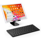 Teclado Bluetooth OMOTON Ultra-Slim Compatível com iPad 10.2 (8ª/ 7ª Geração)/ 9.7, iPad Air 4ª Geração, iPad Pro 11/12.9, iPad Mini e Mais Dispositiv