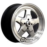 Kit 4 Rodas Aro 17x7 Prostar Weld 4x100 Prata Krmai C9