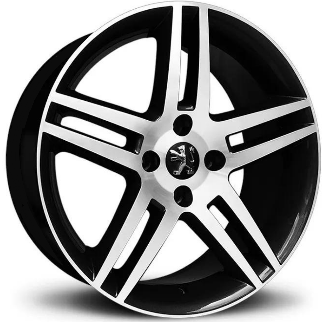 4 Rodas Kr R41 Modelo Peugeot 308 / Aro 15x6 / (4x108) Et25