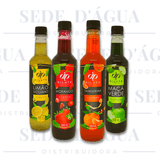 Kit 04 Xarope Dilute Premium Soda Italiana 500 Ml - Limão Siciliano  Maçã Verde Tangerina  Morango