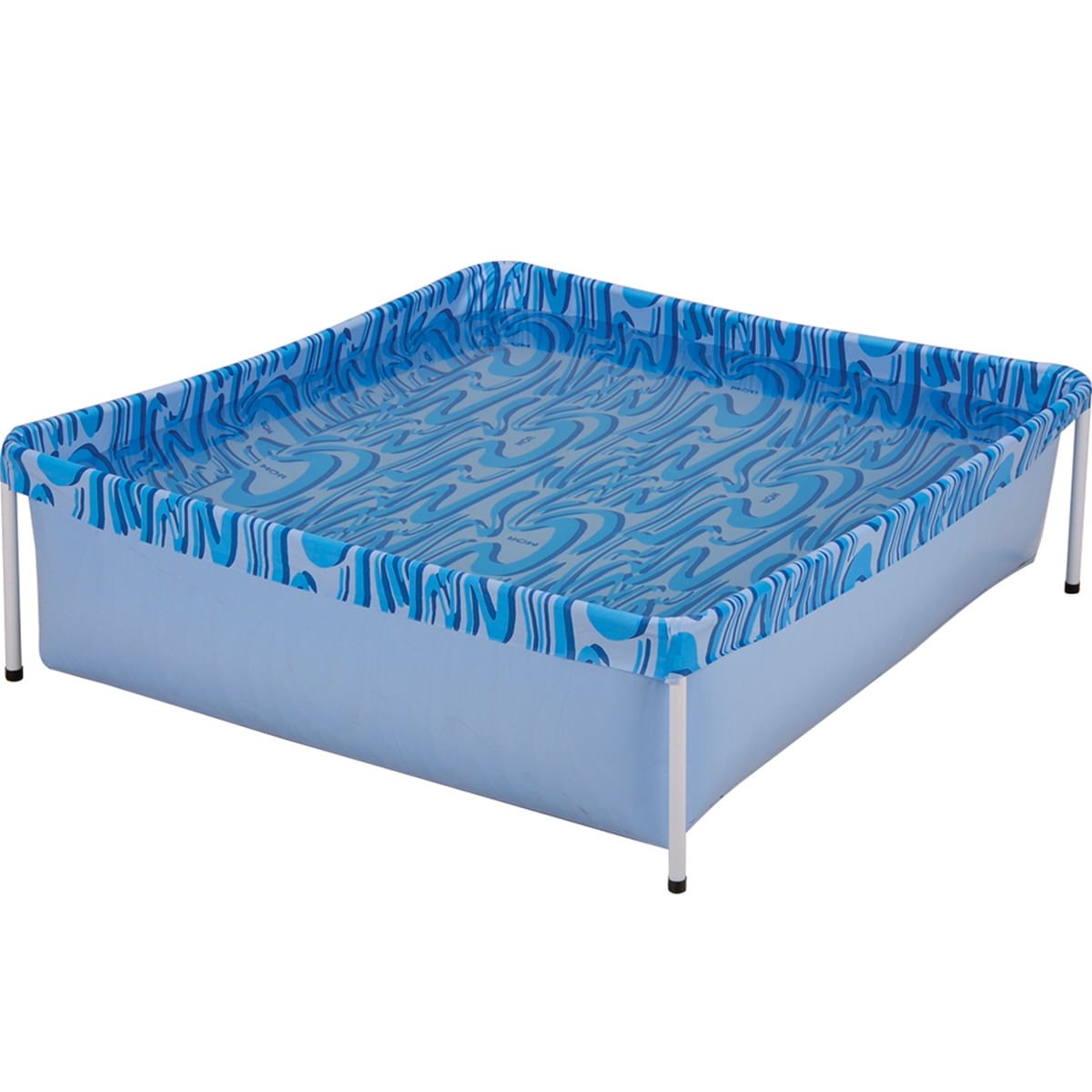 Piscina Mor 400 Litros Infantil Com Válvula De Deságue Azul