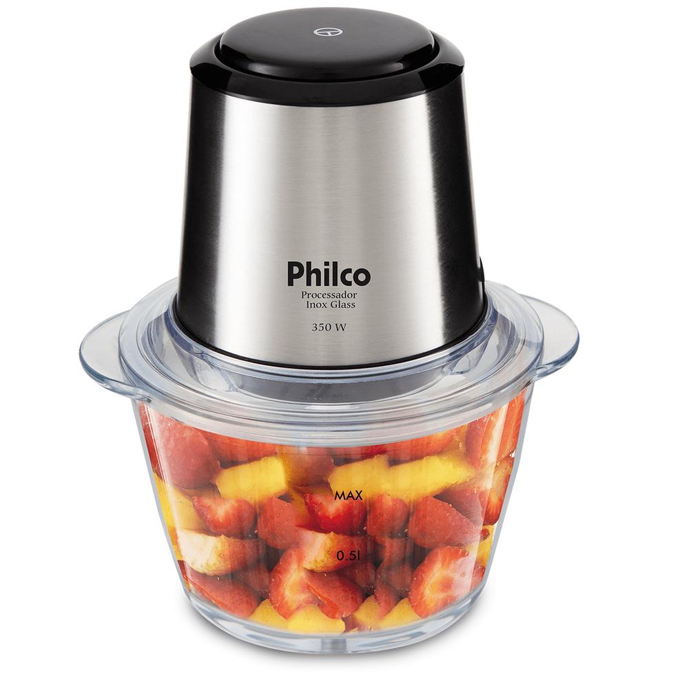 Processador Inox Glass 127v - Philco Preto