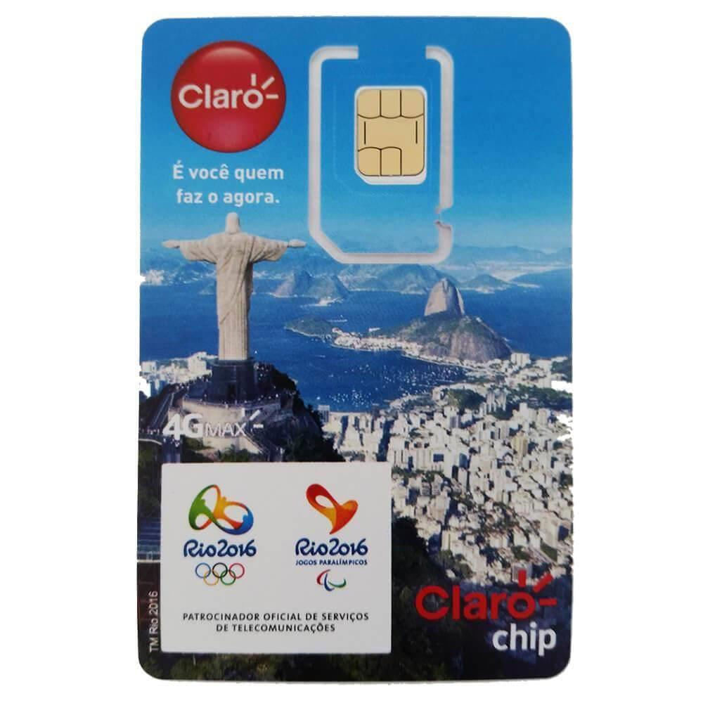 Triplo Chip Claro Oda 4g Universal Pré Controle