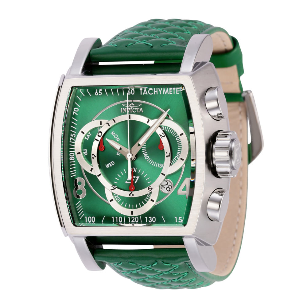 Relogio Masculino Analogico De Quartzo 48mm, Invicta S1 Rally 44036, Verde