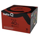 Café Delta Q, Qalidus, Int 10 40 Cápsulas, Pack Econômico