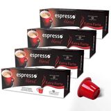 Kit Cápsulas de Café Compatíveis com Nespresso Espresso Blend Extraforte - 40 un.