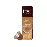 Cápsulas 3 Corações 10 Unid Café com Leite