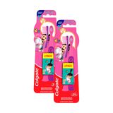 Kit 4 Escova Dental Colgate Infantil