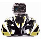 Pro Capacete Cam Ultra Ação 1080p Preto Sports Esportiva