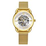 Relogio Feminino Stuhrling 3990m Automatico 36mm, Dourado