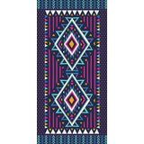 Toalha De Banho Aveludada Estampada Atalaia 0,75cm X 1,50m