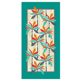 Toalha De Banho Aveludada Estampa Maragogi 0,70cm X 1,40m