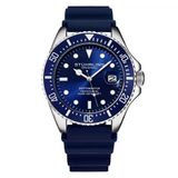 Relogio Masculino Stuhrling Depthmaster Quartzo 42mm, Azul