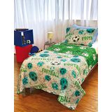 Cobreleito Dupla Face Solteiro Estampado Kids - 1,60m X 2,20m