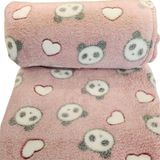 Cobertor Manta Solteiro Fofinha 2,20 X 1,50 - Ursa Rosa