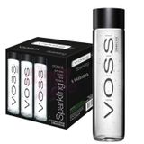 Kit Com 6und Água Mineral Com Gás Norueguesa Voss 800ml