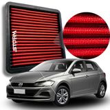 Filtro De Ar Esportivo Vw Polo Motor 1.6 16v Msi 2017 A 2022