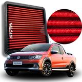 Filtro Ar Esportivo Vw Saveiro 1.6 16v Msi Ano 2015 A 2022