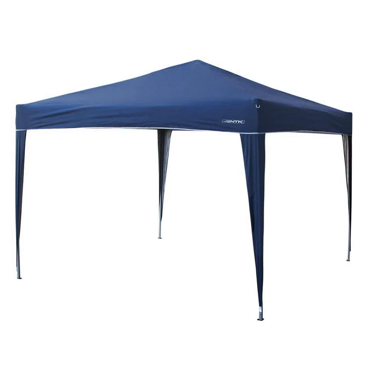 Gazebo Nautika Tenda De Praia Trixx 3mx3m Azul Fator Uv +50