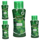 Sabonete Intimo Chocolate Com Menta Belkit 200ml Kit 6 Unid