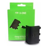 Bateria Controle Xbox One Cabo Carregador Play & Charge Kit