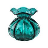 Murano Trouxinha Vidro Azul 12x12x12cm L'hermitage