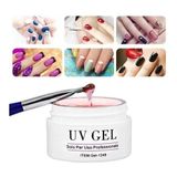 10 Gel Uv Unhas Acrigel Gel Construtor Unhas Tips Lidan 15g