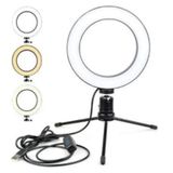 Iluminador Led Ring Light 6 Polegadas 16cm Para Gravar Video