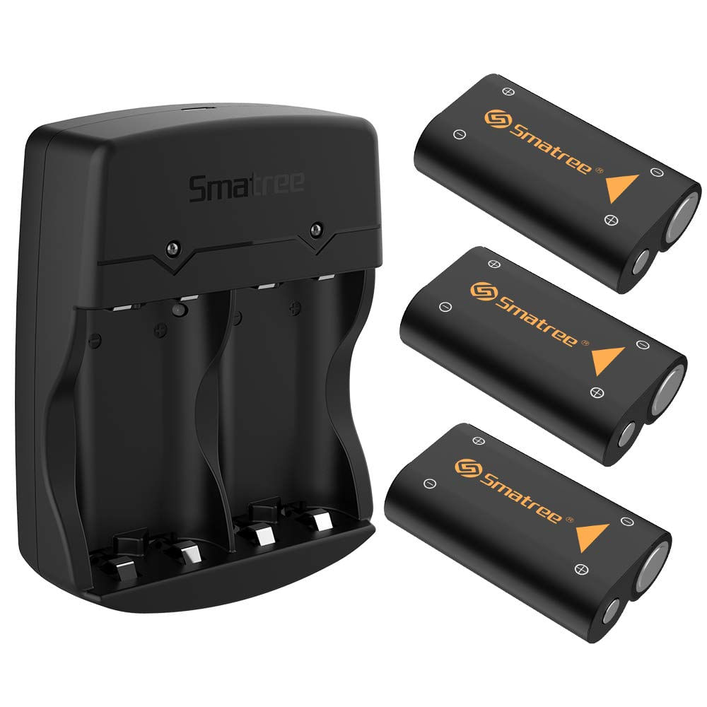 Smatree 3x2600mah Bateria Recarregável Compatível Com Série X|s /xbox One/xbox One S/xbox One X/xbox One Elite Controller(3 Pack)