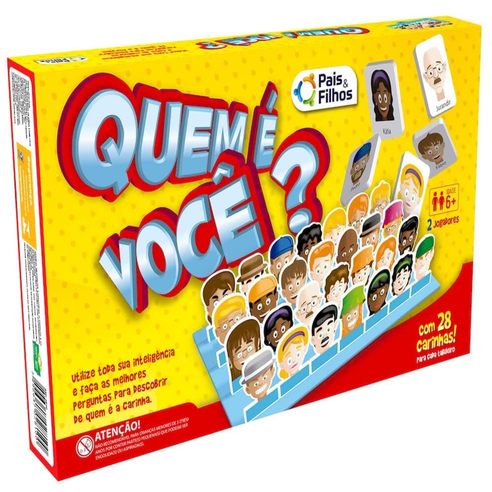 Jogo Quem É Você? Pais E Filhos