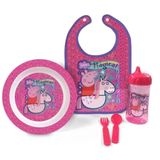 Kit Alimentação Infantil Hora Da Papinha Peppa Pig